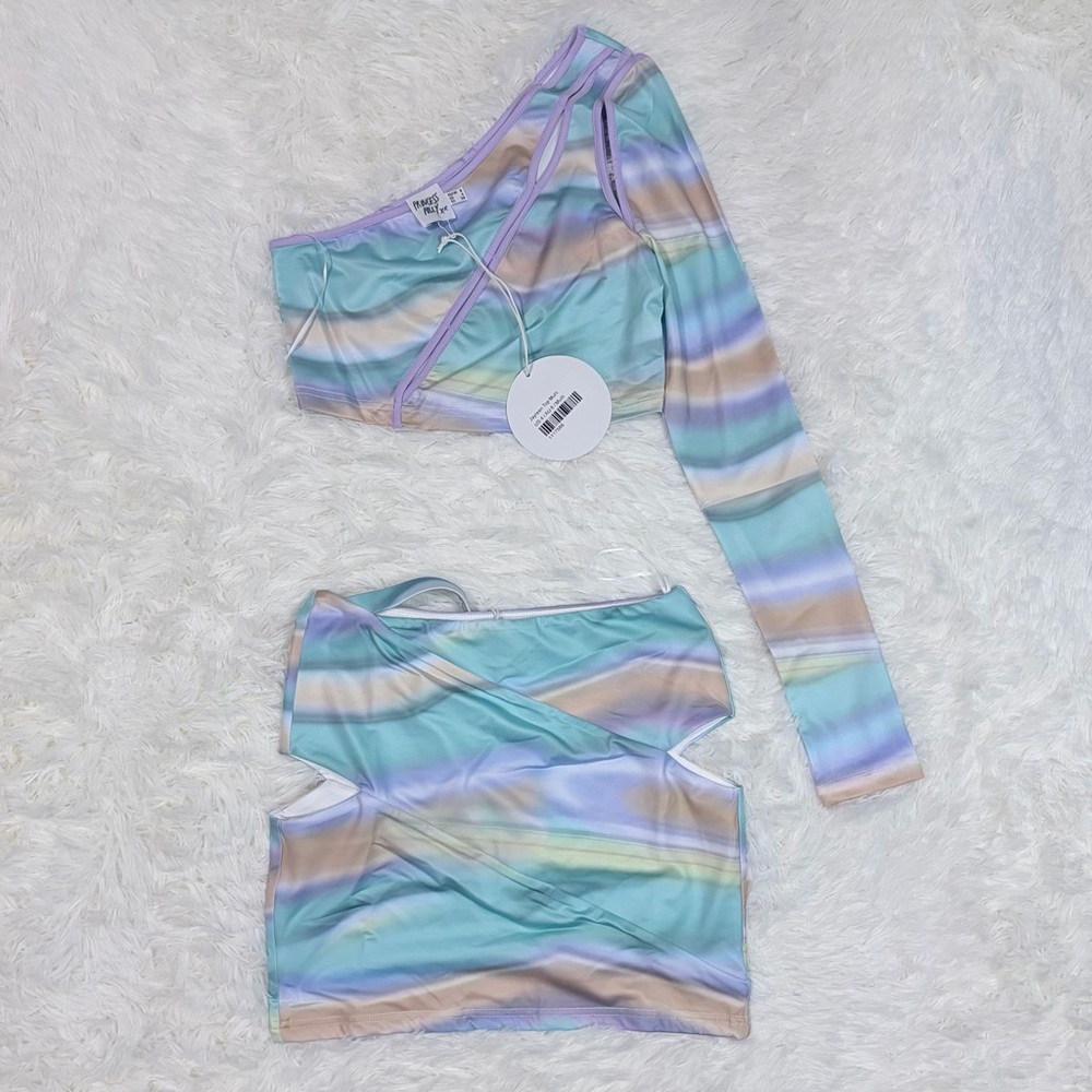 Princess Polly Top and Mini Skirt Set